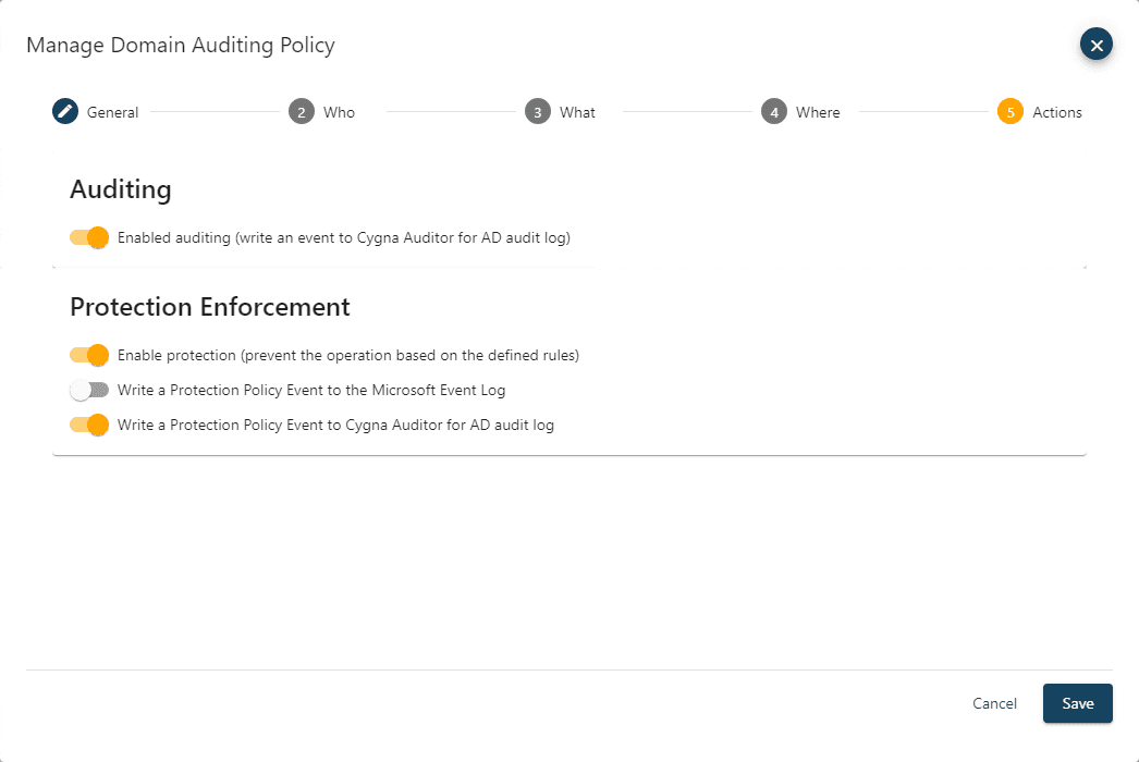 Protect-EA-5-Actions